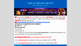 What Soicaumienbac68.net website looked like in 2017 (6 years ago)