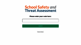 What Schoolthreatassessment.com website looked like in 2017 (6 years ago)