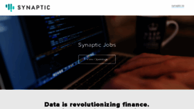 What Synaptic.recruiterbox.com website looked like in 2017 (6 years ago)