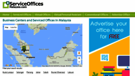 What Serviceofficesmalaysia.com website looked like in 2017 (6 years ago)