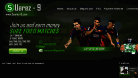 What Suarez-9.com website looked like in 2017 (6 years ago)