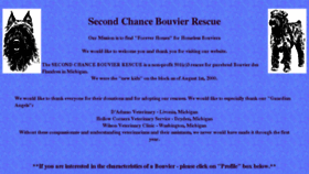 What Secondchancebouvrescue.com website looked like in 2017 (6 years ago)