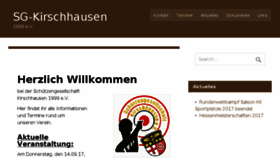 What Sg-kirschhausen.de website looked like in 2017 (6 years ago)