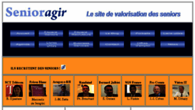 What Senioragir.fr website looked like in 2017 (7 years ago)