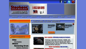 What Stephensmfg.com website looked like in 2017 (8 years ago)