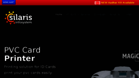 What Silaris.org website looked like in 2017 (6 years ago)