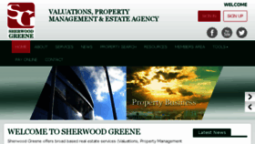 What Sherwoodgreene.com website looked like in 2017 (6 years ago)