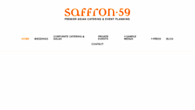 What Saffron59.com website looked like in 2017 (6 years ago)