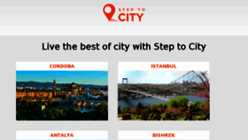 What Steptocity.com website looked like in 2017 (6 years ago)