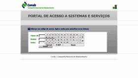 What Sistemas.conab.gov.br website looked like in 2017 (6 years ago)