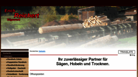 What Saegewerk-reichert.de website looked like in 2017 (6 years ago)