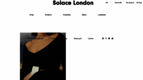 What Solacelondon.com website looked like in 2017 (6 years ago)