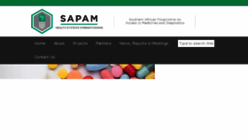 What Sarpam.net website looked like in 2017 (6 years ago)