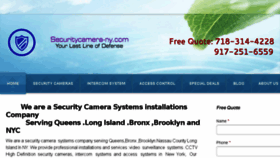 What Securitycamera-ny.com website looked like in 2017 (6 years ago)