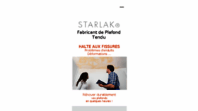 What Starlak.com website looked like in 2017 (6 years ago)