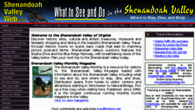 What Shenandoahvalleyweb.com website looked like in 2017 (6 years ago)