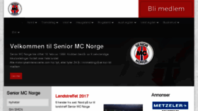 What Seniormc.no website looked like in 2017 (6 years ago)