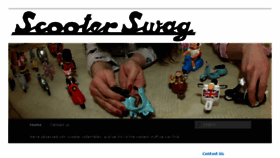 What Scooterswag.com website looked like in 2017 (9 years ago)