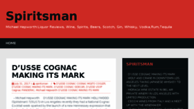 What Spiritsman.com website looked like in 2017 (6 years ago)