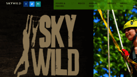 What Skywild.org website looked like in 2017 (6 years ago)