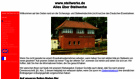 What Stellwerke.de website looked like in 2017 (6 years ago)
