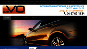 What Sudvo.autodepot.fr website looked like in 2017 (6 years ago)