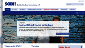 What Sodi.de website looked like in 2017 (6 years ago)