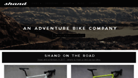 What Shandcycles.com website looked like in 2017 (6 years ago)