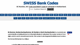 What Swissbankcodes.com website looked like in 2017 (6 years ago)