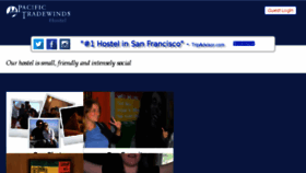 What San-francisco-hostel.com website looked like in 2017 (6 years ago)