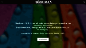 What Serimax.com.py website looked like in 2017 (6 years ago)