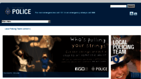 What Southyorkshire.police.uk website looked like in 2017 (6 years ago)