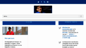 What Sylviegoulard.eu website looked like in 2017 (8 years ago)