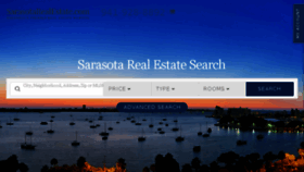 What Sarasotarealestate.com website looked like in 2017 (6 years ago)