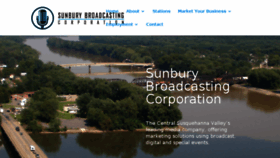 What Sunburybroadcastingcorporation.com website looked like in 2017 (6 years ago)
