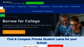What Studentloannetwork.com website looked like in 2017 (6 years ago)