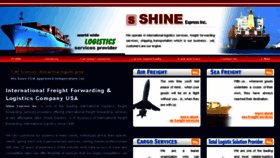 What Shine-usa.com website looked like in 2017 (6 years ago)