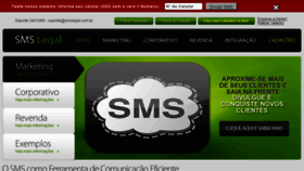 What Smslegal.com.br website looked like in 2017 (6 years ago)