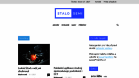 What Stalosemi.cz website looked like in 2017 (6 years ago)