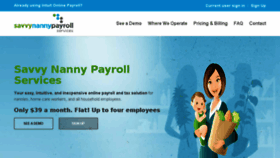 What Savvynannypayrollservices.com website looked like in 2017 (6 years ago)