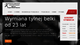 What Szmytek.pl website looked like in 2017 (6 years ago)