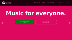 What Spotify-thatsongwhen.com website looked like in 2017 (6 years ago)