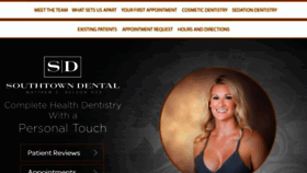 What Southtowndentalcare.com website looked like in 2017 (6 years ago)