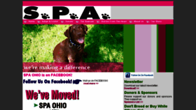 What Spaohio.org website looked like in 2017 (6 years ago)