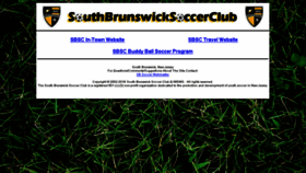 What Sbsoccer.org website looked like in 2017 (6 years ago)