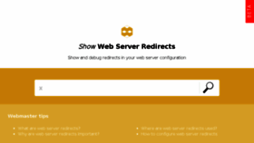 What Showredirects.com website looked like in 2017 (6 years ago)