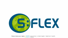 What Sflex.com website looked like in 2017 (6 years ago)