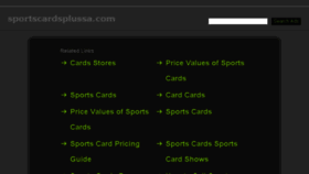 What Sportscardsplussa.com website looked like in 2017 (6 years ago)