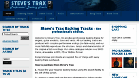What Stevestrax.com website looked like in 2017 (6 years ago)