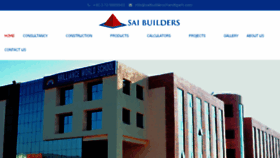 What Saibuilderschandigarh.com website looked like in 2017 (6 years ago)